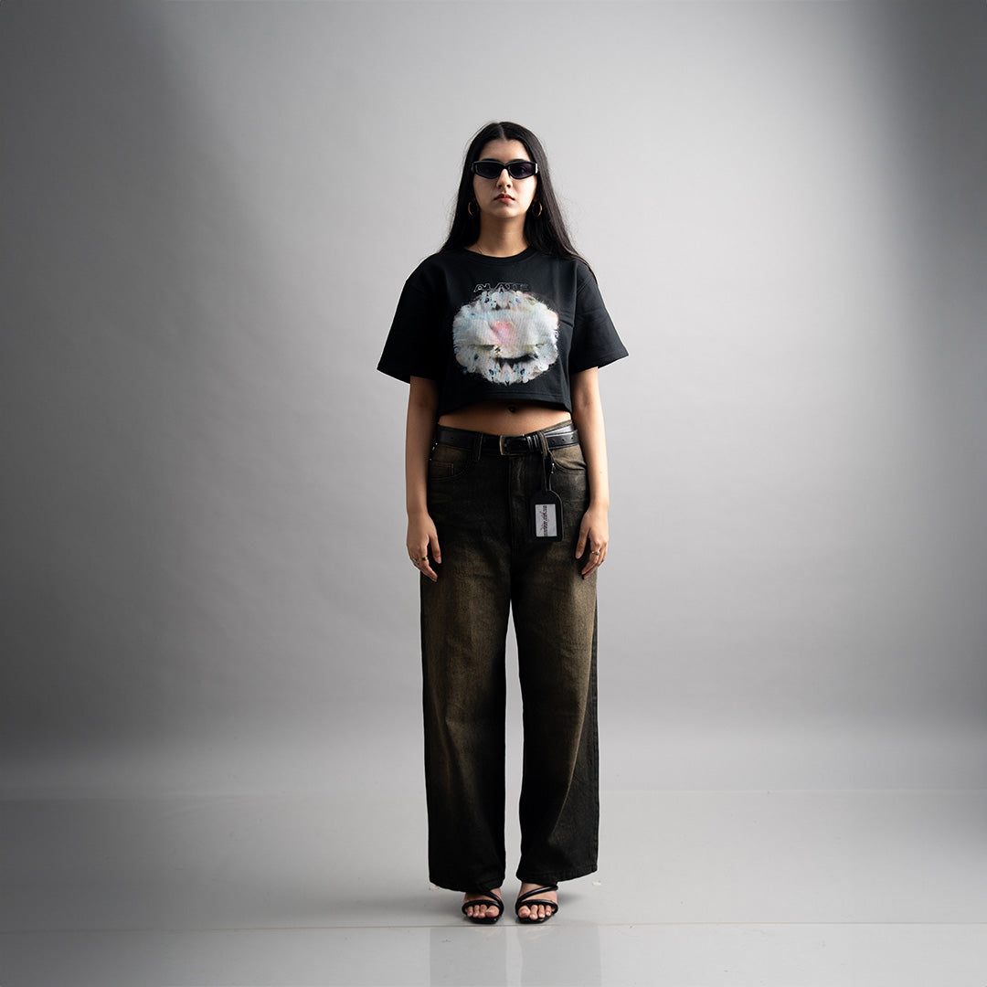 CROP TOP (BLACK)